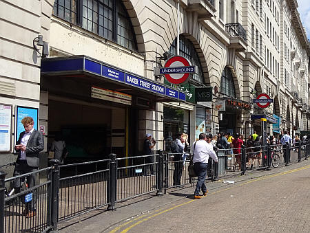 Accessible Train stations in London Baker Street